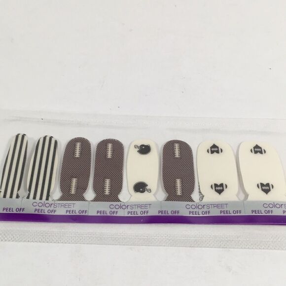 Color Street Nails Sunday Puntday Football Retired - Picture 1 of 5